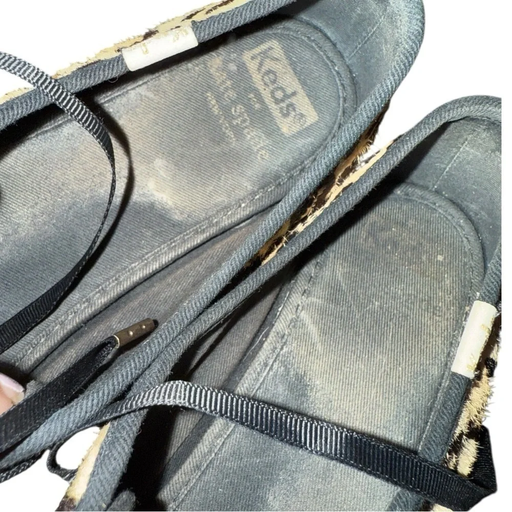 Kate Spade x Keds ‘Kickstart’ Leopard Calf Hair Low Top Sneaker